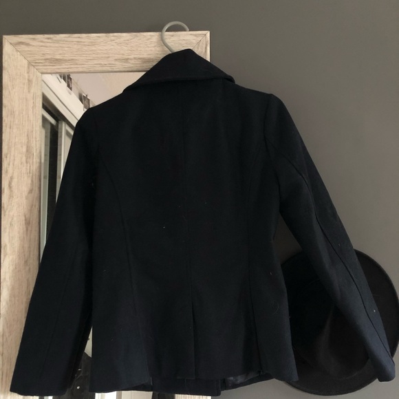 Navy blue Forever 21 Coat - Picture 8 of 8